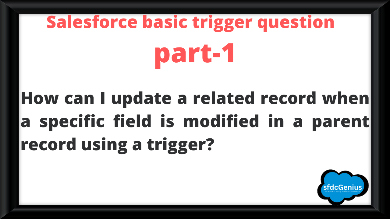 How can I update a related record when a specific field is modified in a parent record using a trigger?